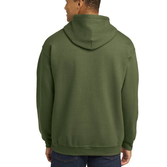 Retro Green Bay Packers Hoodie Military Green 3XL & 4XL - Picture 2 of 4